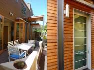 Helios NW Eco-House - private balcony and facade example