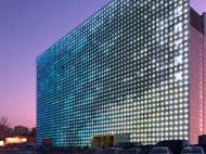GreenPix self-sustainable Zero Energy Media Wall in Beijing