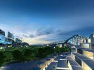Potential future of Zira Island, carbon neutral resort