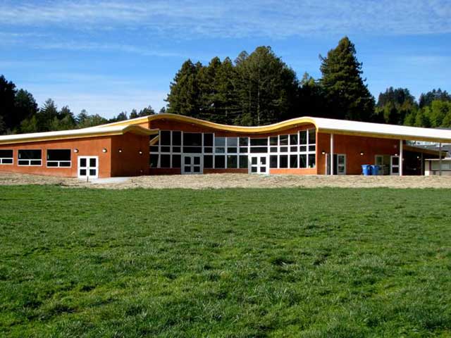 school building design. The uilding design was done