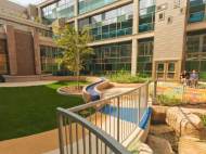 Dell Children’s Medical Center healing courtyard