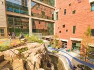 Dell Children’s Medical Center healing courtyard