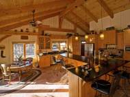 Pacific Crest Timber Frame house kitchen