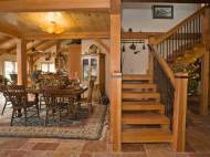 Pacific Crest Timber Frame house entry