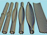 Unrolled carbon nanotubes (CNTs) 