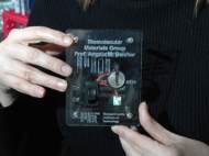 The battery that Belcher and her colleagues developed using bacteriophages, viruses that infect bacteria but are harmless to humans.