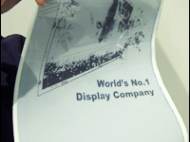 LG Display unveils A3 newspaper-sized flexible e-paper