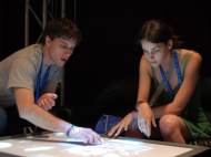 CRISTAL (Control of Remotely Interfaced Systems using Touch-based Actions in Living spaces) uses more natural way to make us interact with devices around us
