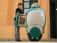 DustBot DustCart collects trash