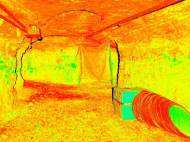 Robot provides 3-D images of dangerous locations - sample from mine shaft