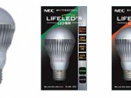 The LED light bulb to be released by NEC Lighting