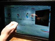 MIT’s Media Lab BiDi screen enables gestural control of objects on-screen