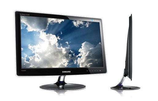 samsung-syncmaster-xl2370-led-monitor-fron-and-sideways